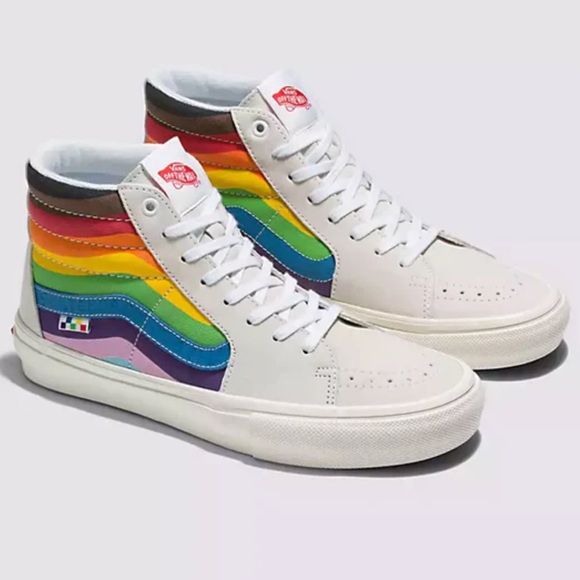 Vans Other - MENS 11 PRIDE RAINBOW TENNIS SHOES VANS SKATE